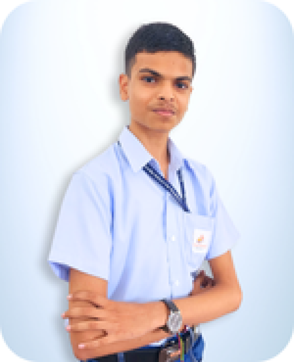 Ananad Parmar, 10th Gujarati Medium 3rd Rank at Amba School For Excellence - March 2025.